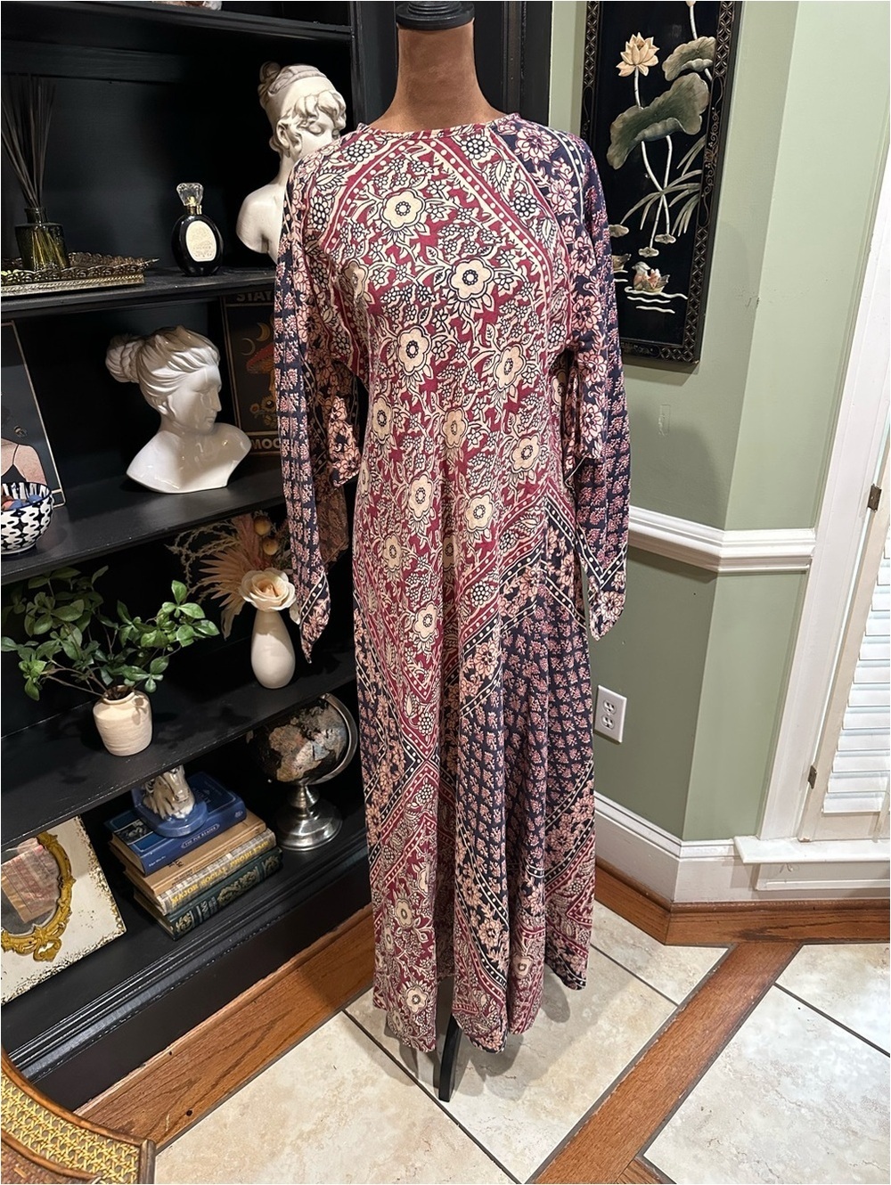 Motown The Musical • Stage‑Worn 70s Maxi Dress • Best Fits S/M